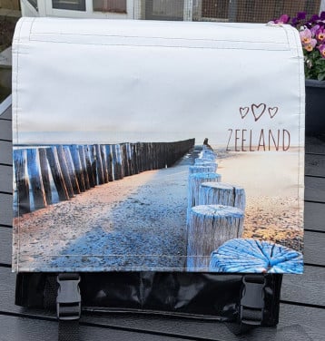 Zeeland dubbele fietstas