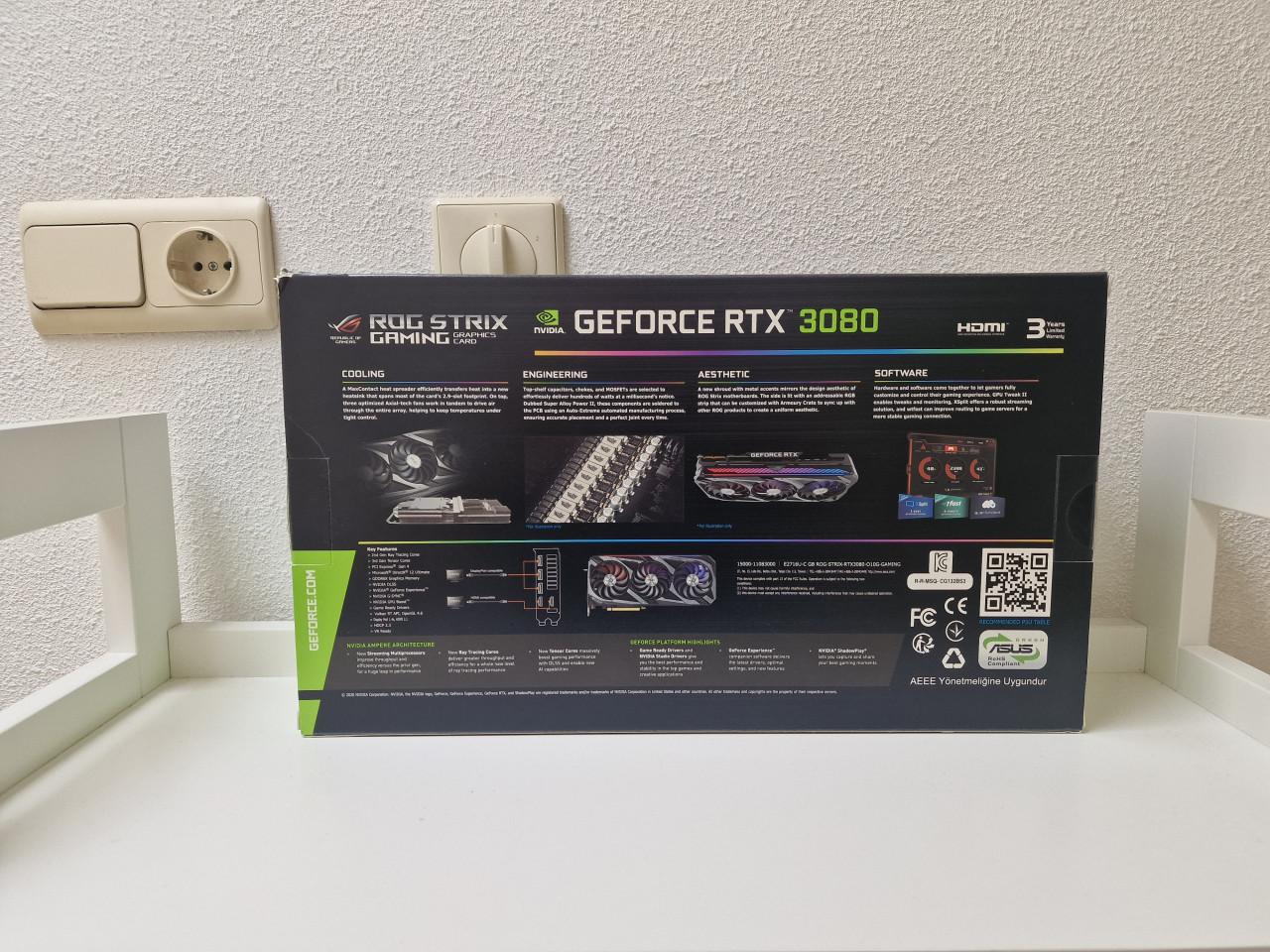 NVIDIA RTX 3080 10GB OC Edition