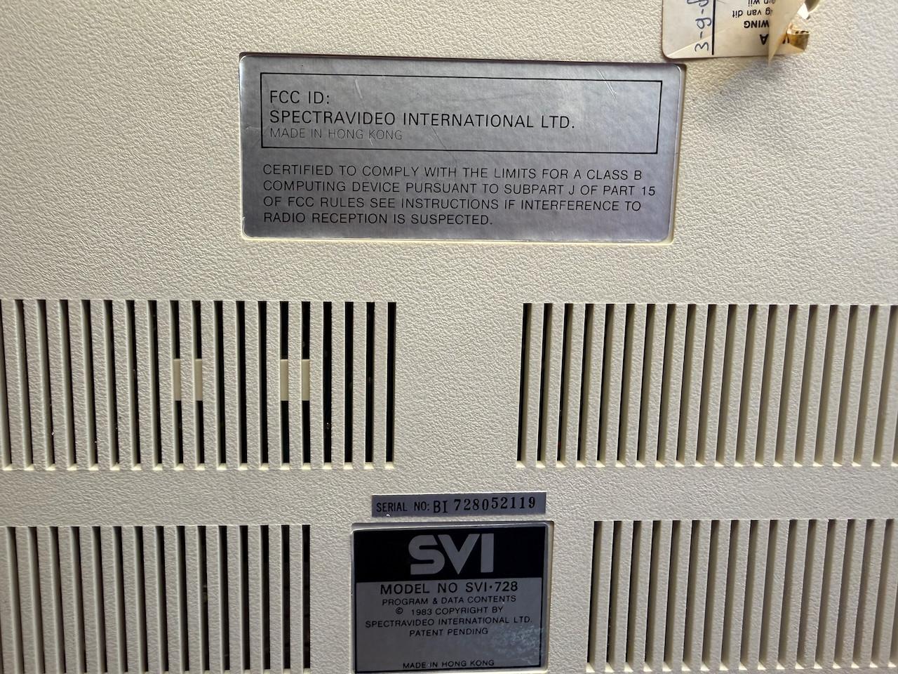 Monitor voor bijvoorbeeld MSX-computer