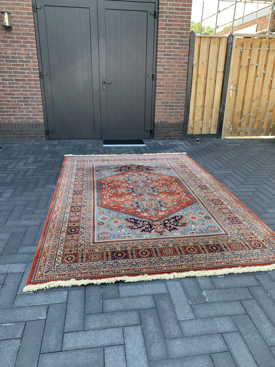 ✨Prachtig Sfeervol Handgeknoopt Vintage Vloerkleed✨