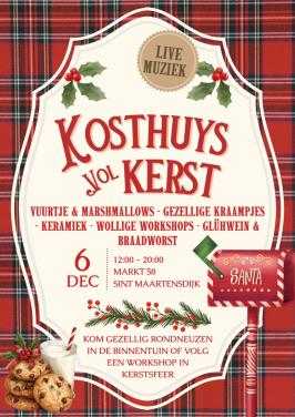Kosthuys vol Kerst & workshops - Sint-Maartensdijk