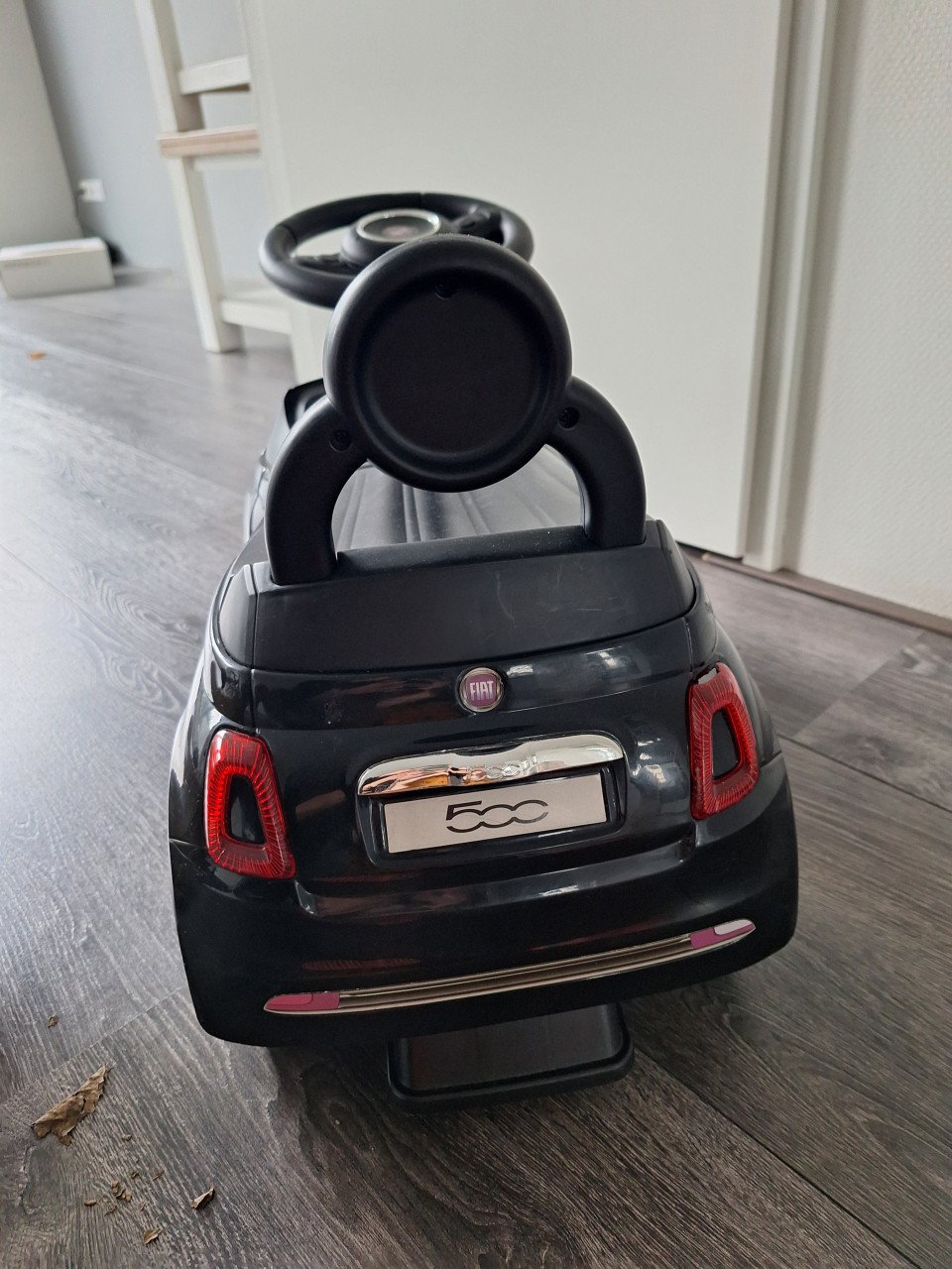 Fiat 500 loopauto zwart