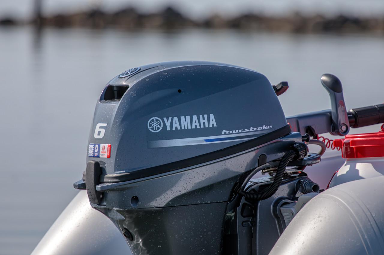 Yamaha Rubberboot met Yamaha 6 PK viertakt