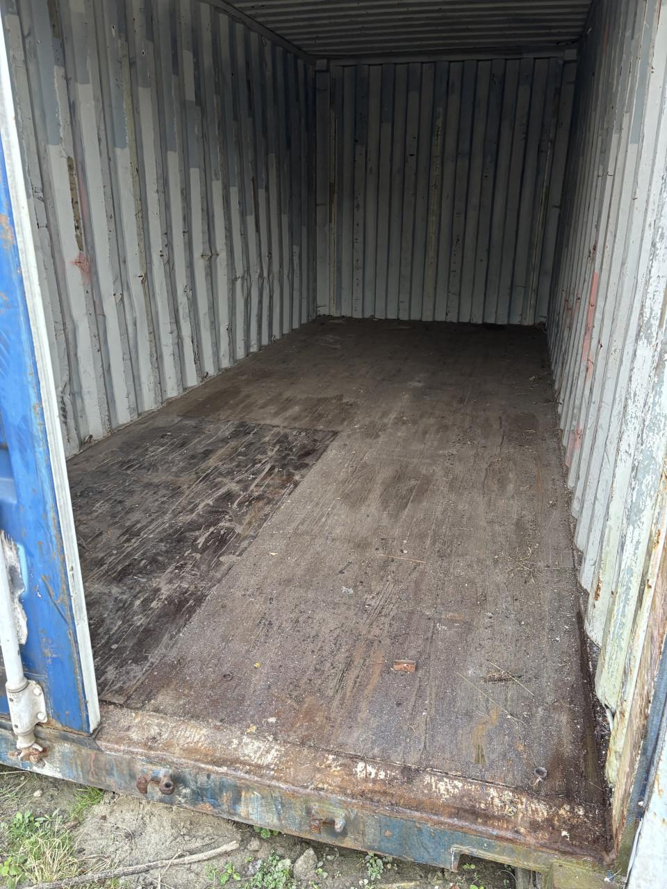 Container 20ft zeecontainer opslagcontainer in prima staat