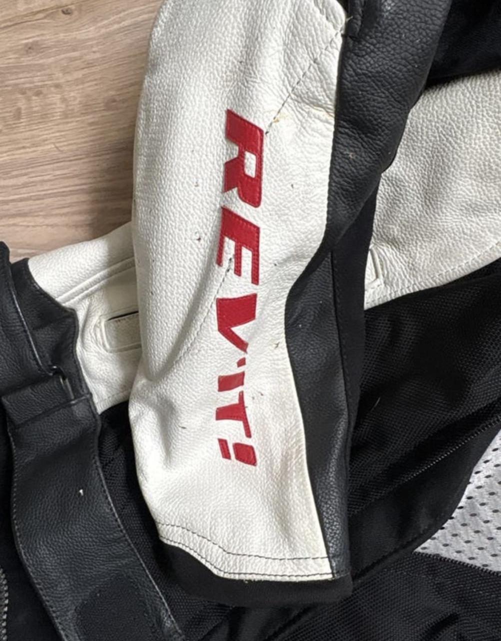 Rev’it leren combipak met afneembare binnenjas