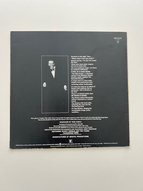 LP Frank Sinatra: The Main Event Live
