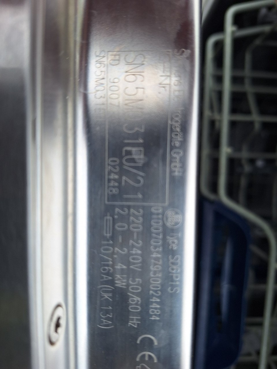 Siemens vaatwasser SN65MO31EU/21 - In goede staat
