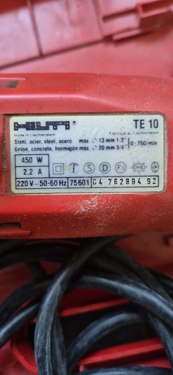 Hilti SDS boorhamer