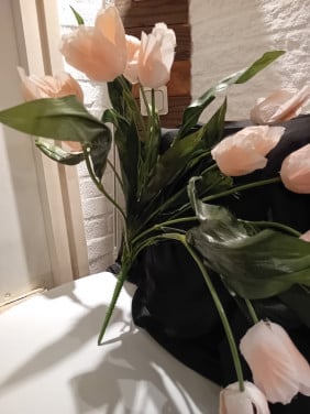 Kunstbloemen,helemaal hot