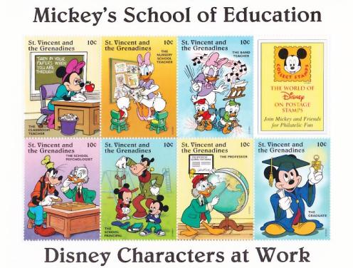 Disney Vel St. Vincent Mickey's School of Education Pfr.