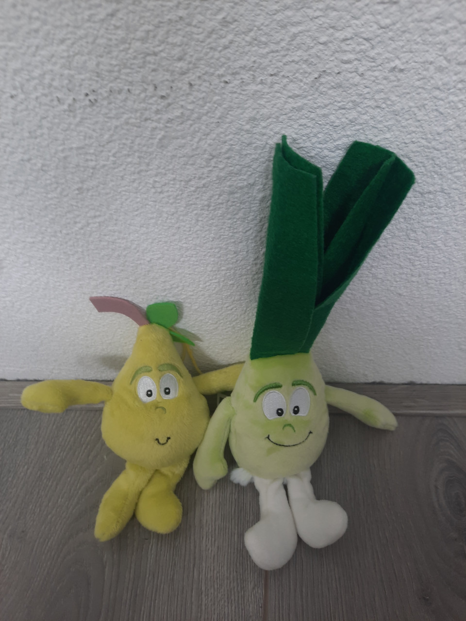 Knuffels groente en fruit