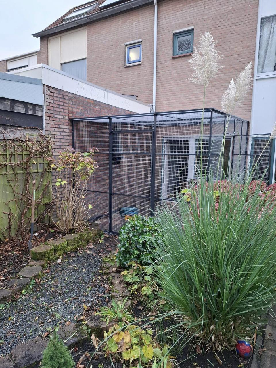 Aluminium kattenrennen/verblijven..........