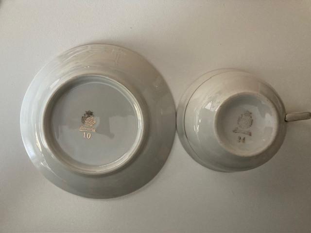 Bijzondere kop en schotel