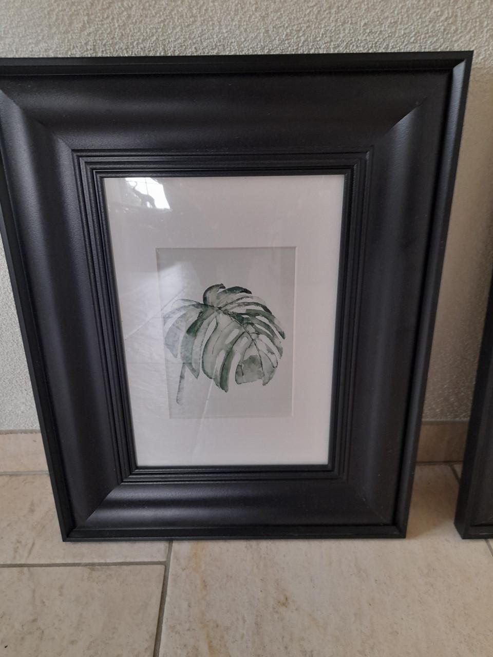 2 Leuke schilderijtjes   ( z.g.a.n.)  45,5 x 36 ,5