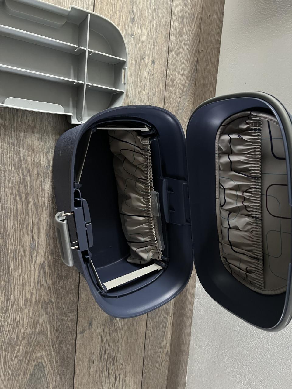 NIEUW. Samsonite beautycase / make-up koffer – donkerblauw