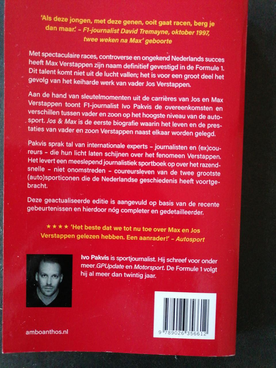 Pakket Max Verstappen, Jos en Max, Max