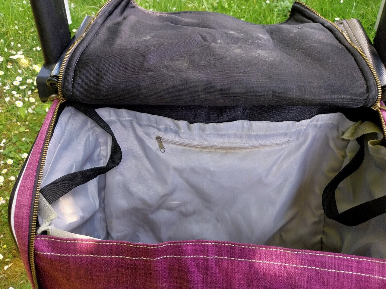 Te koop Rolls flex rollator met zeer grote tas