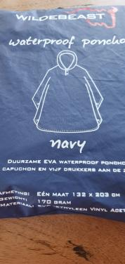 Wildebeast waterproof poncho