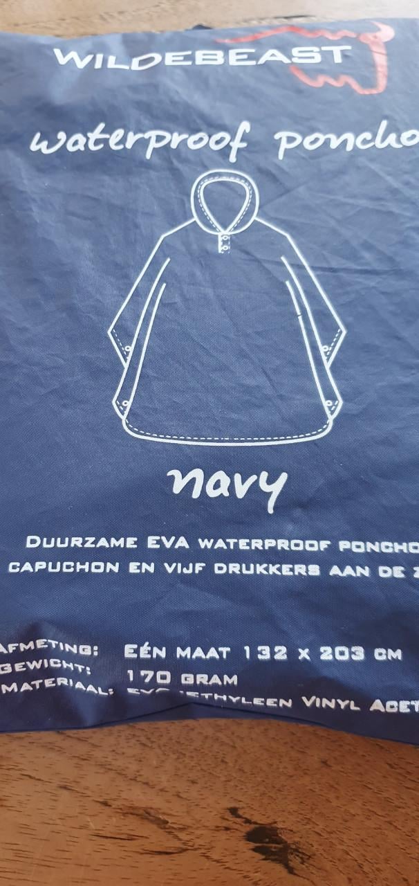 Wildebeast waterproof poncho