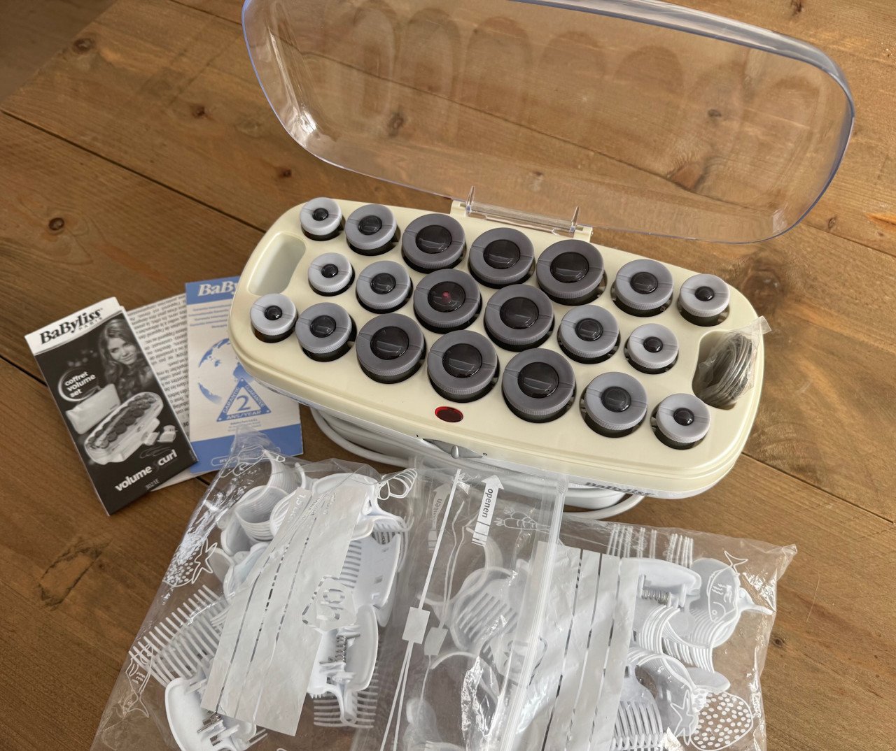 BaByliss Paris 3021E Pro Volume & Curl styling kit, keramisch krulset