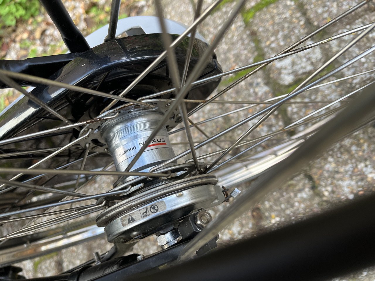 Herenfiets Sparta 3 versn. Rollerbrakes, geheel gereviseerd.