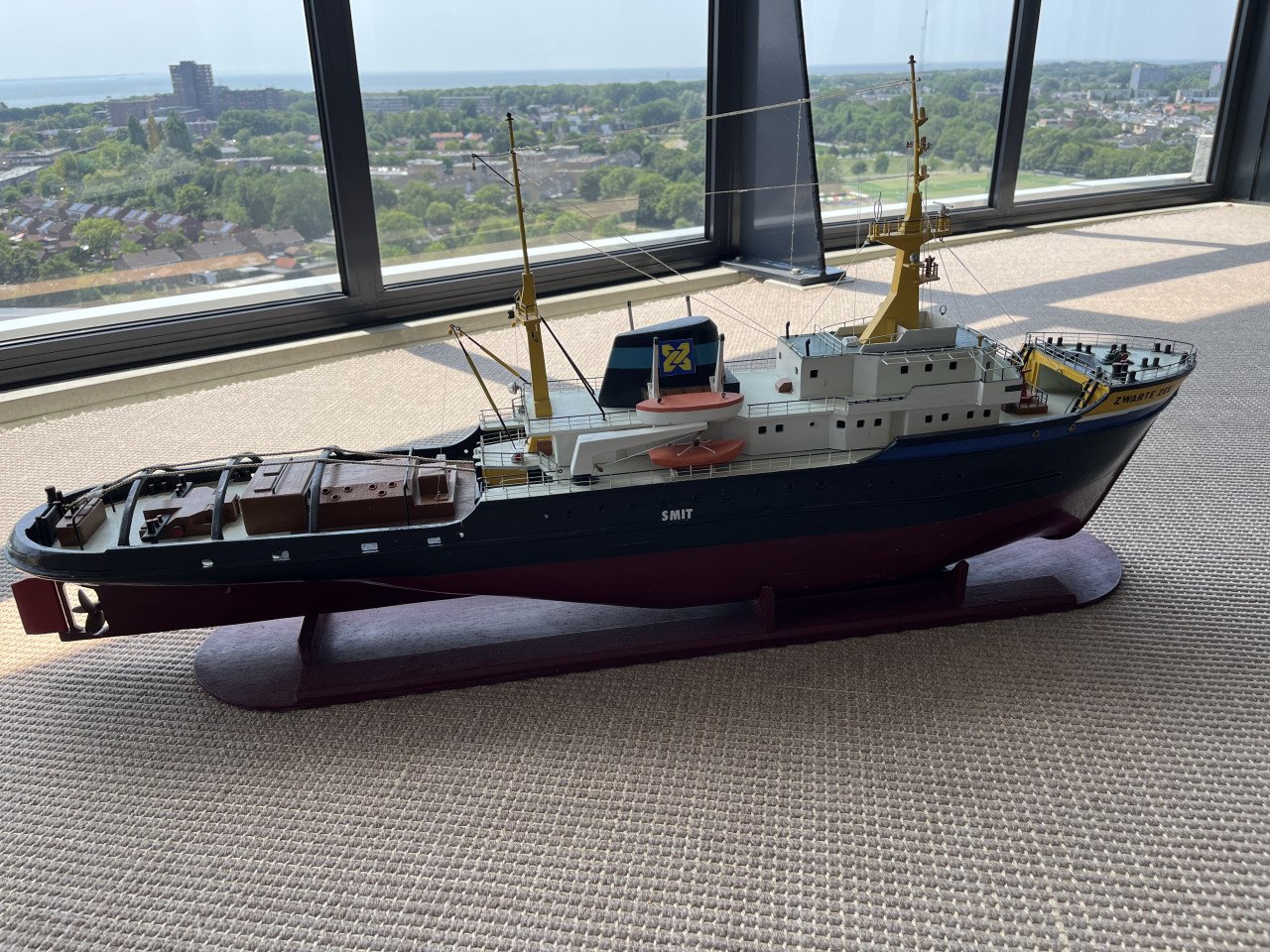 TE KOOP DE ZWARTE ZEE MODELBOUWBOOT