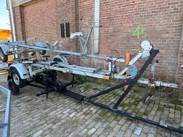 Diverse oude boottrailers te koop, opknappers