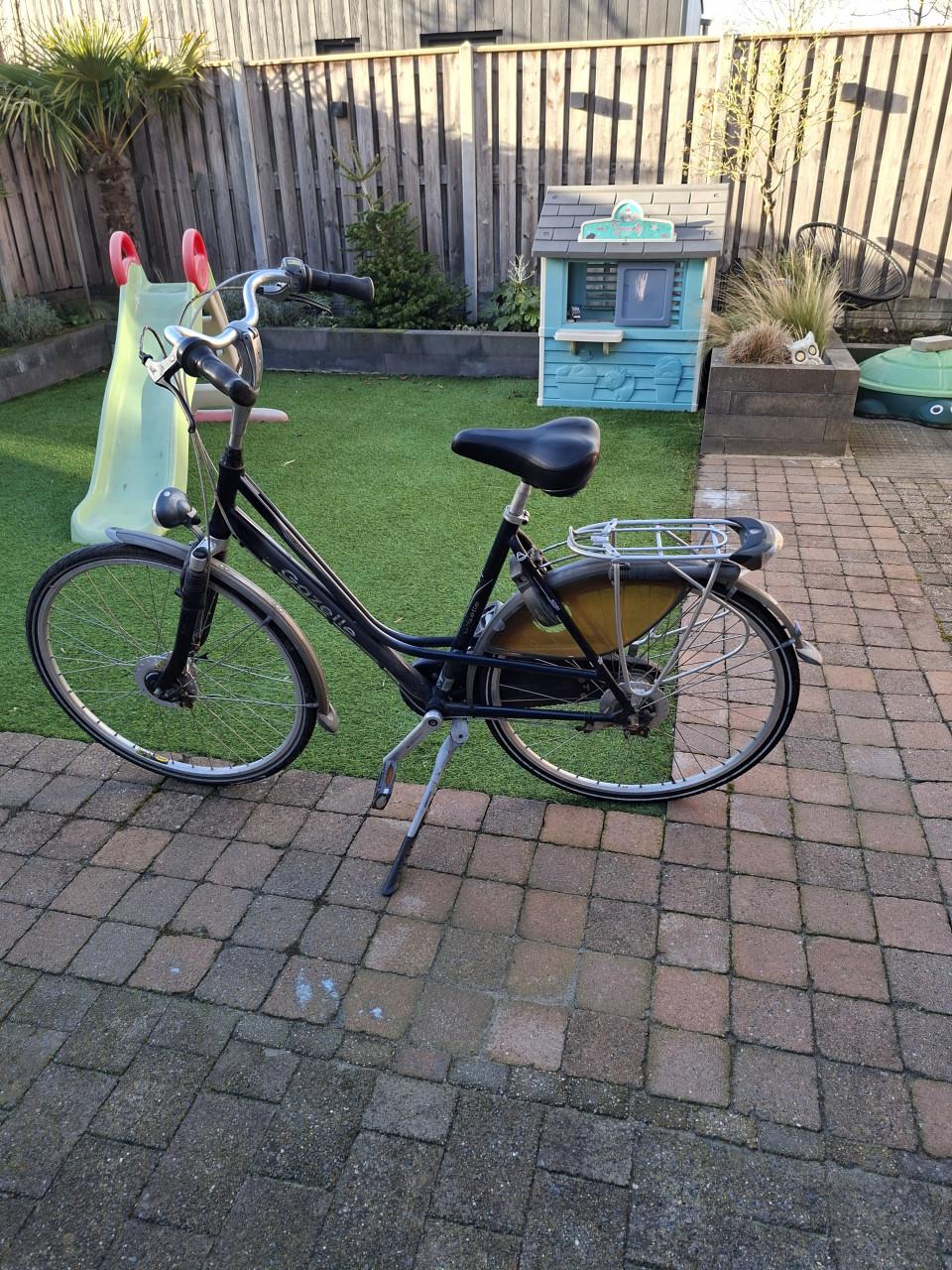 Gazelle damesfiets goldline.