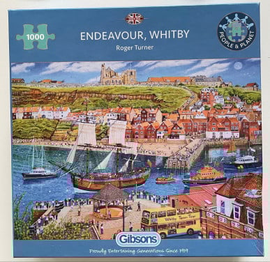 Puzzel Gibsons: Endeavour, whitby G6286