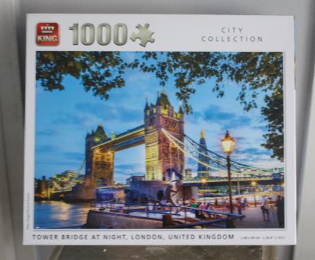 Puzzel tower bridge at night 1000 stukjes