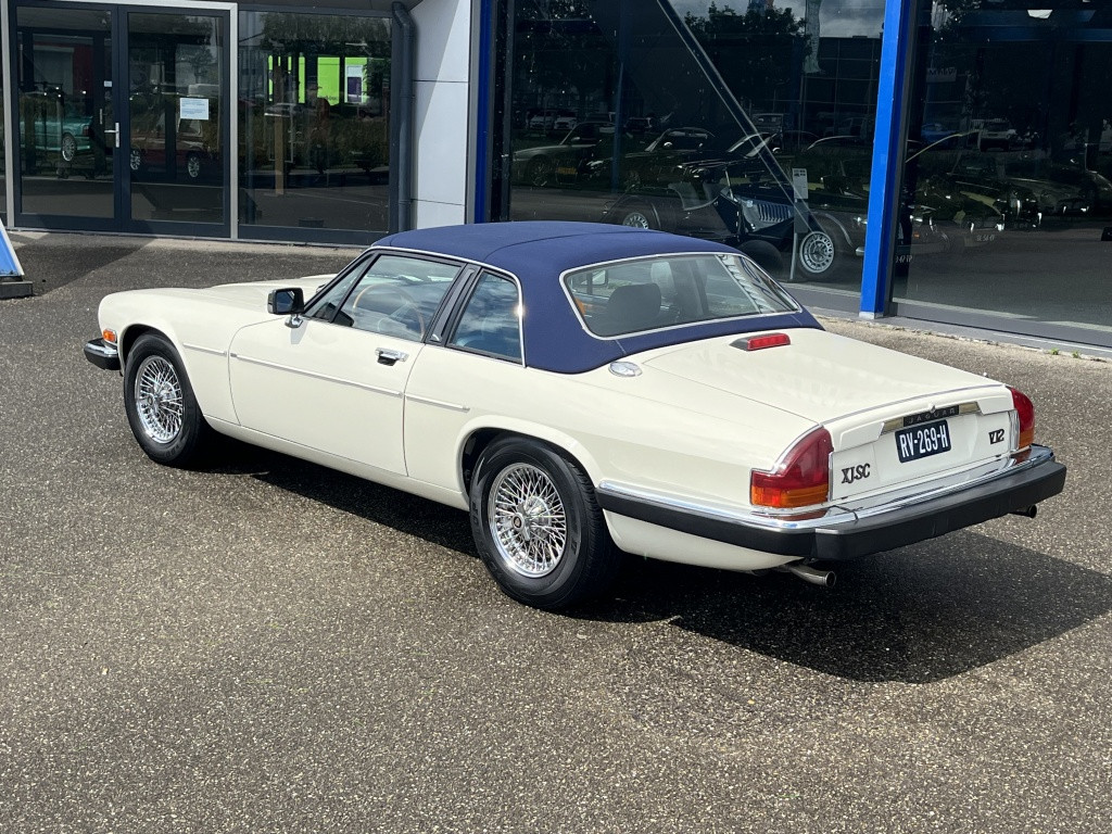 Jaguar Xj xjs-c 5.3 v12 targa met zeldzame hardtop