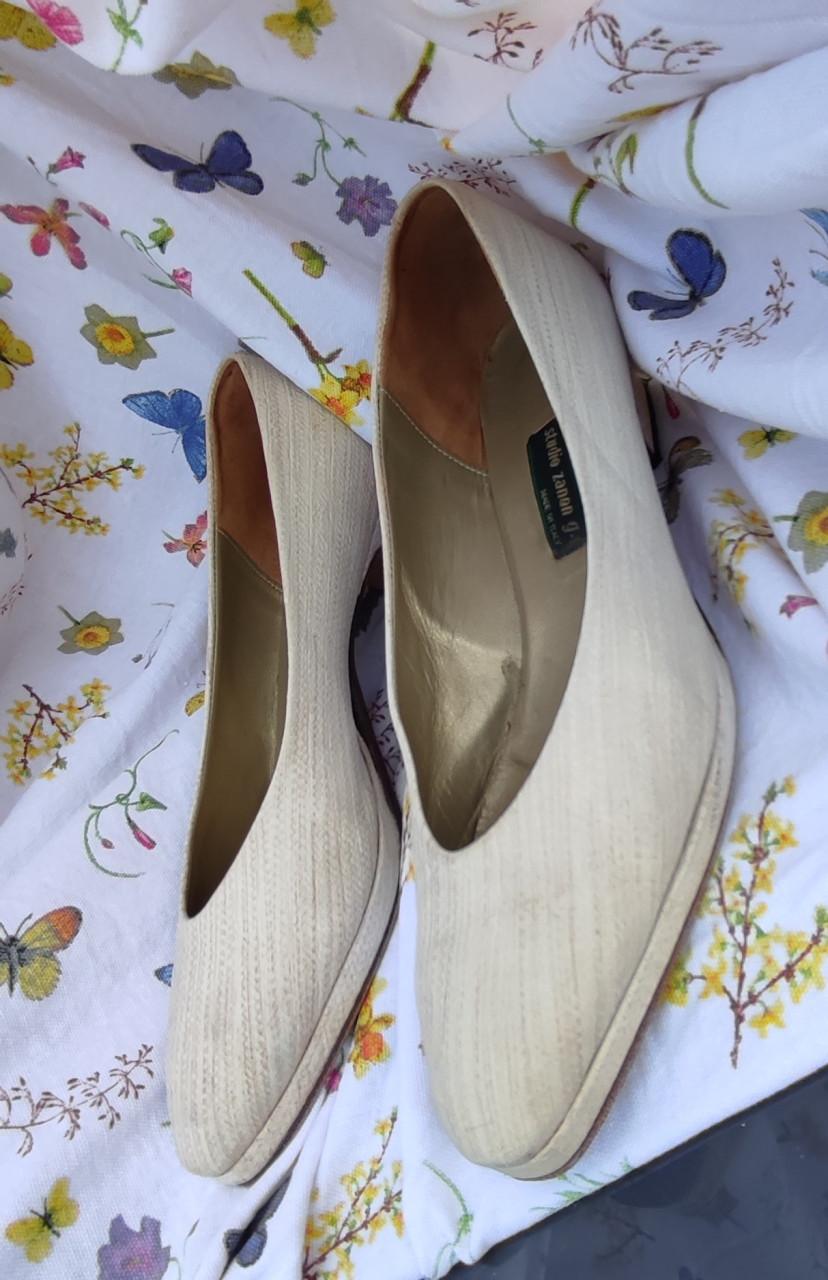 Dames Studio Zanon pumps maat 42.5, weinig gedragen, beige