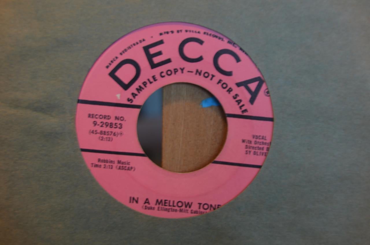 Bijzondere singles The Mills Brothers (Sample copies e.d.) (2)