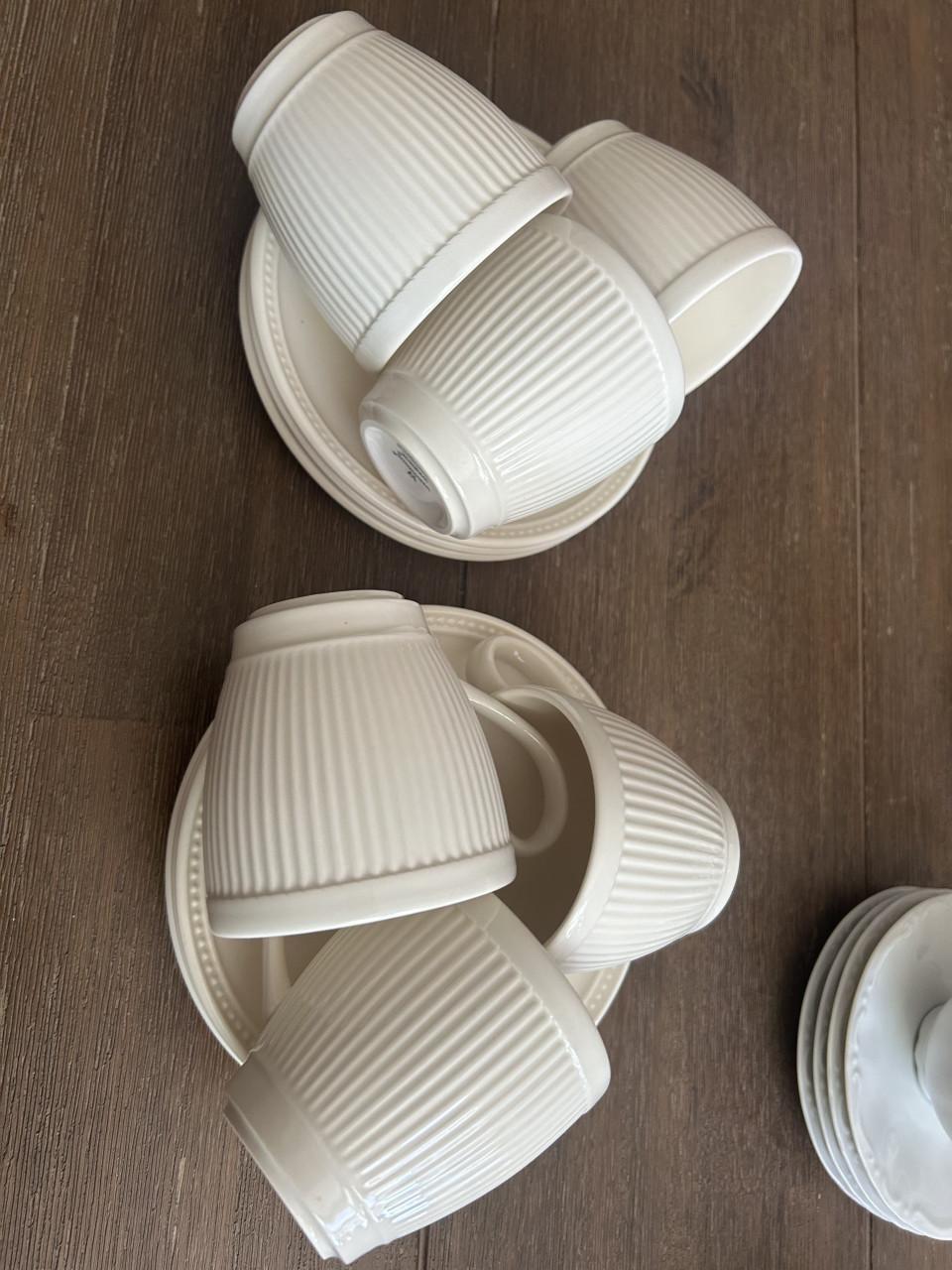 6 x kop en schotel Wedgwood Windsor