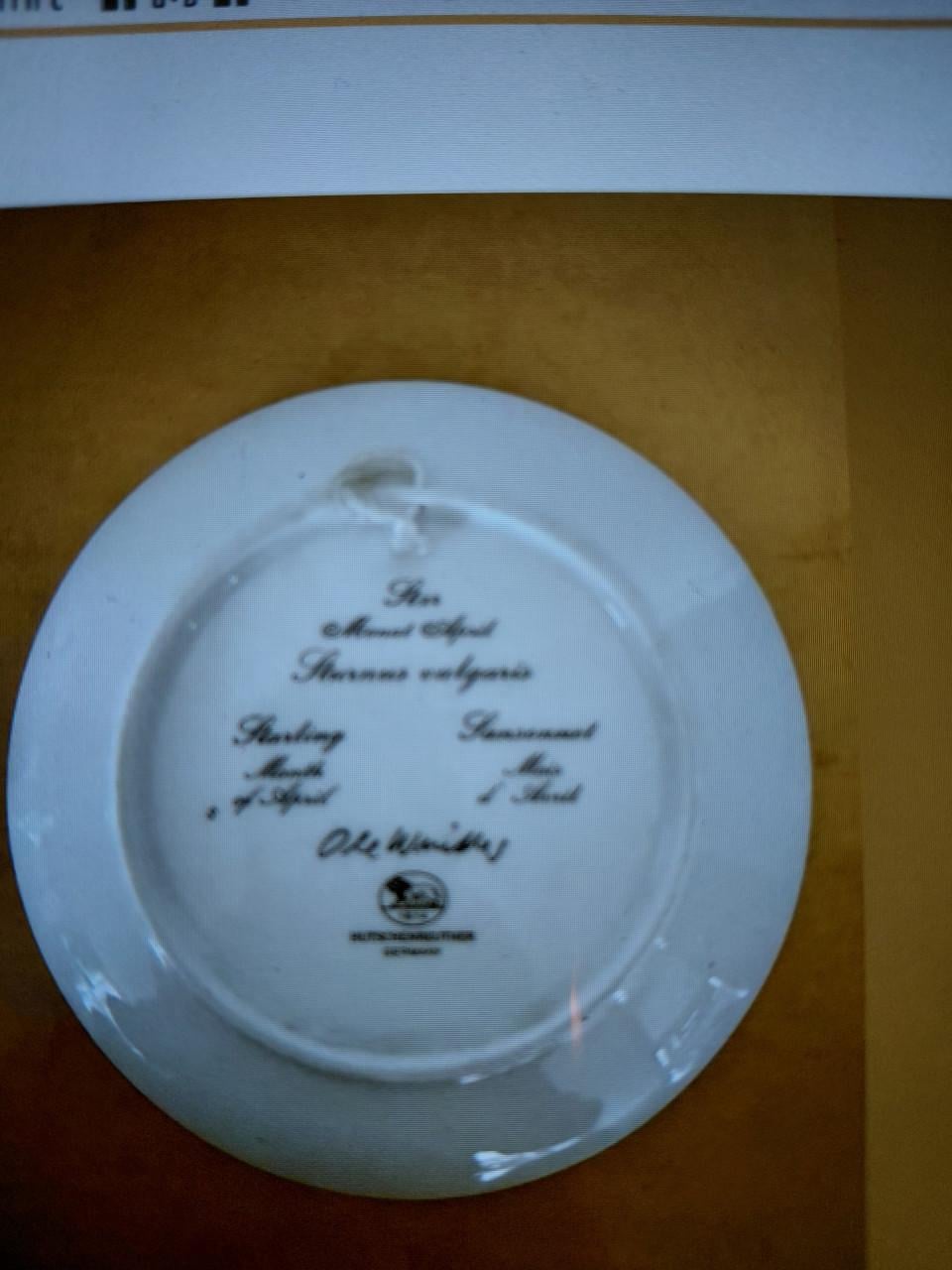 Hutschenreuter maandbord