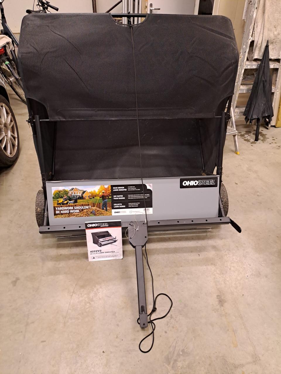Ohio steel lawn sweeper