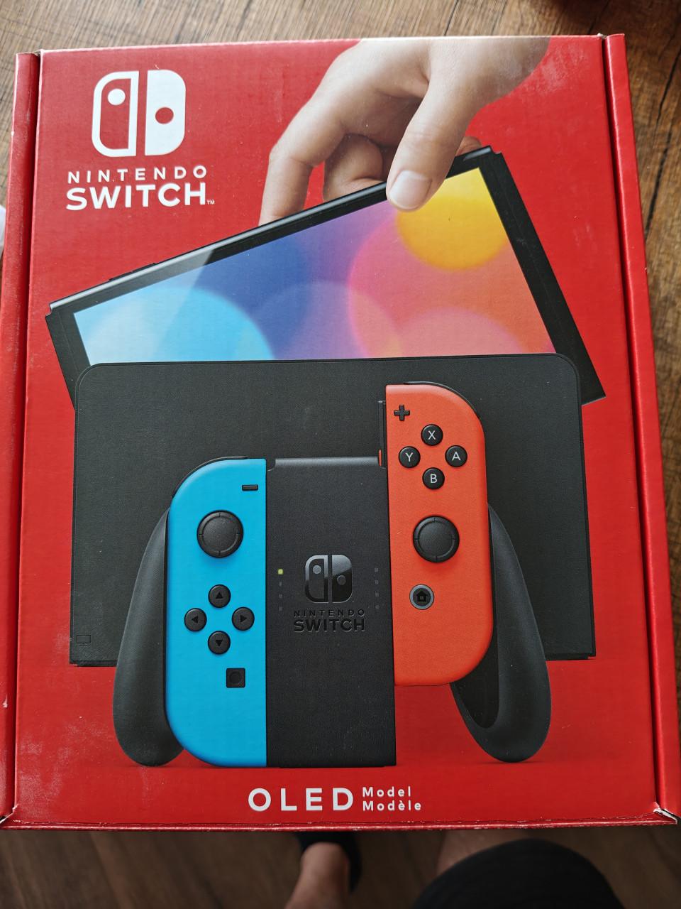 Nintendo Switch oled, nieuwe versie met mario kart 8e luxe