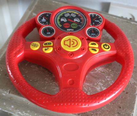 Speelgoed stuur met geluid en lichtjes