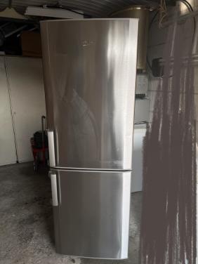 RVS koel vries combinatie Koelkast vriezer 175x60 cm. Energieklasse A+