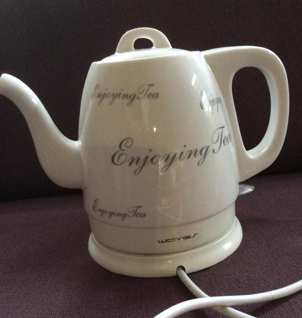 Waves keramische waterkoker