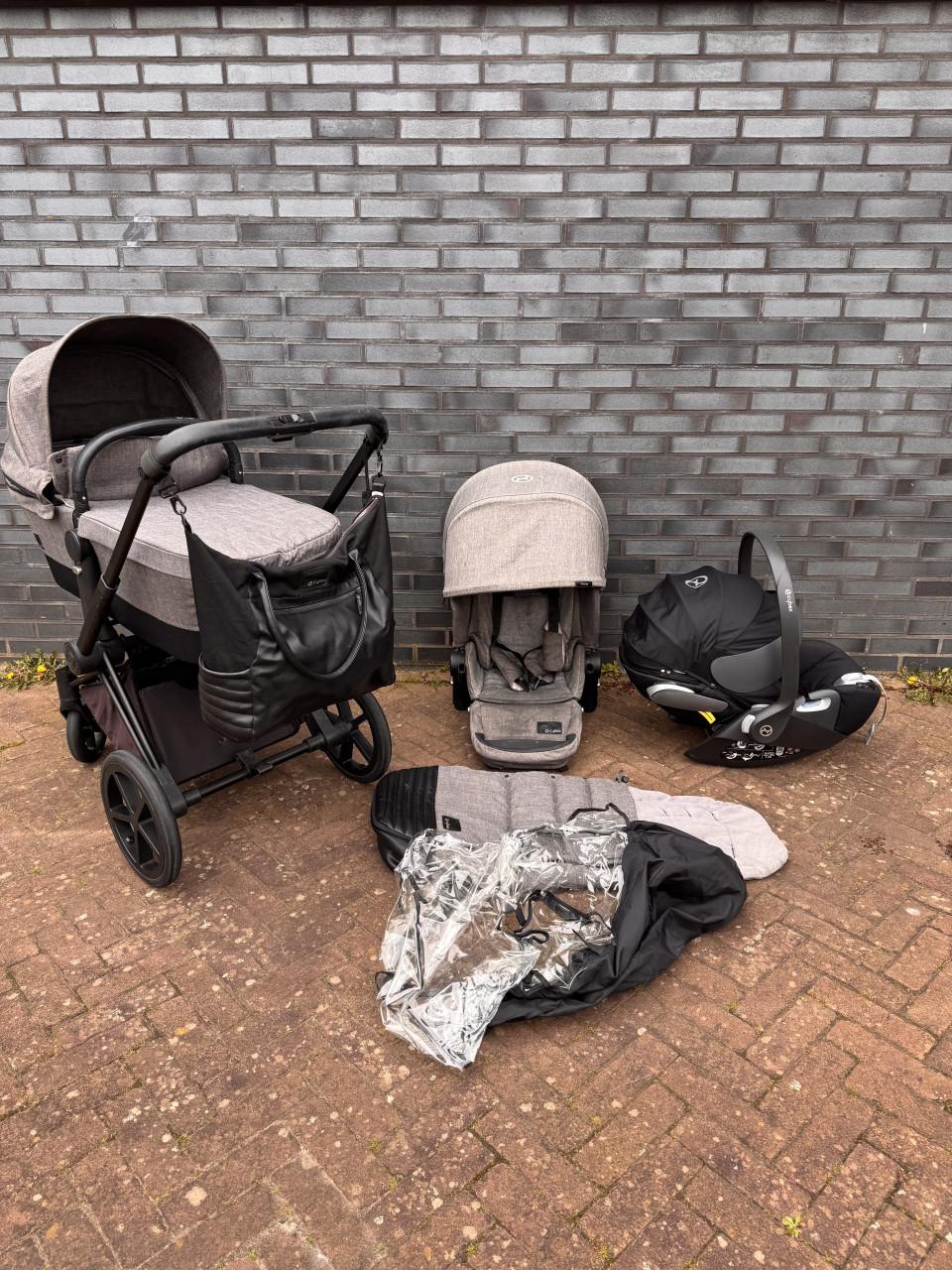 Cybex Priam Platinum 3-in-1 Set | Compleet van Baby - Peuter