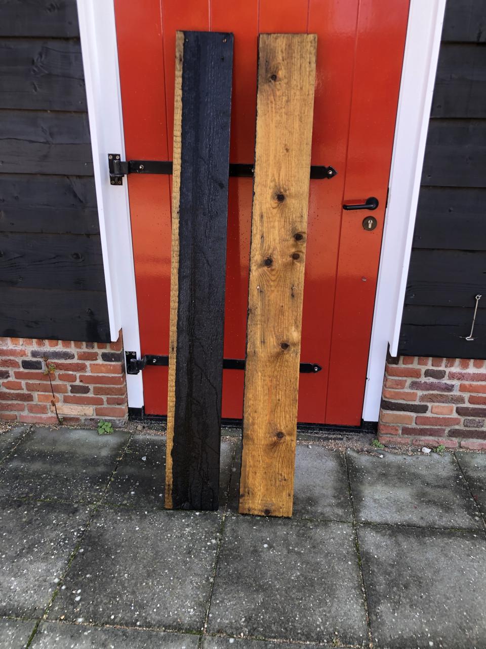 Planken voor schutting