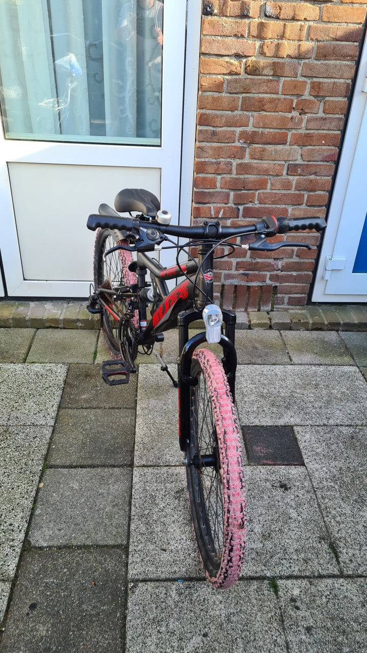 Jongens fiets mountainbike met 5 versnellingen-24 inch