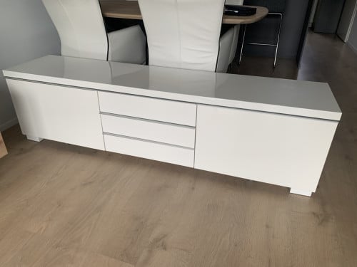 Gebruikte witte tv meubel