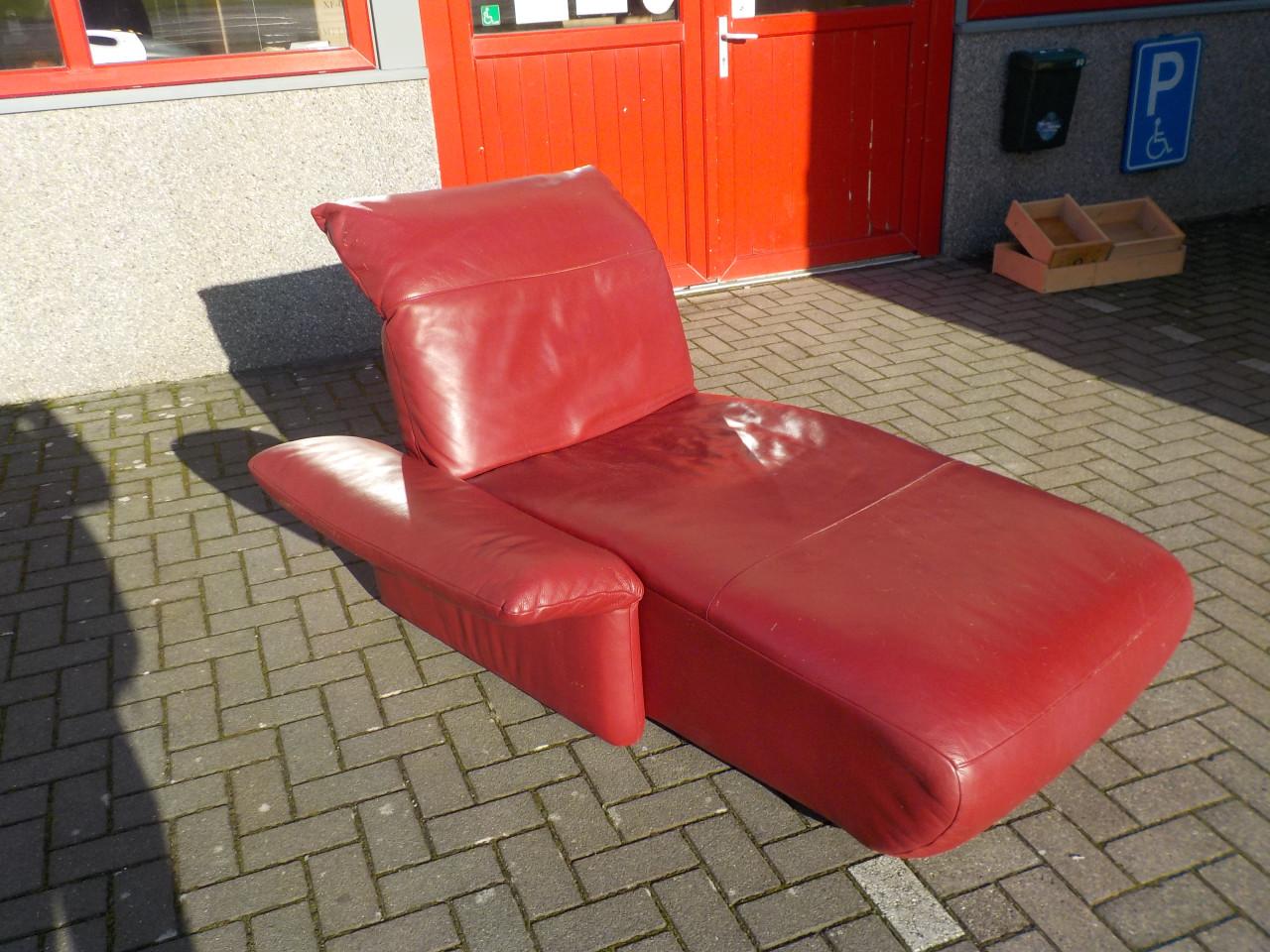 Bankstel  mooie kwaliteit leer zeer speciaal love zit en grote bank