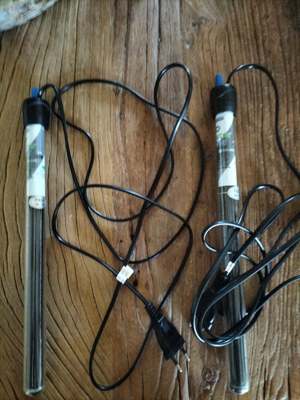 Te koop 2 aquariumheaters
