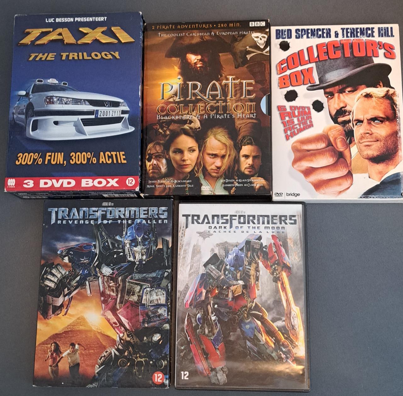 Meer dan 35 DVD's - diverse genres