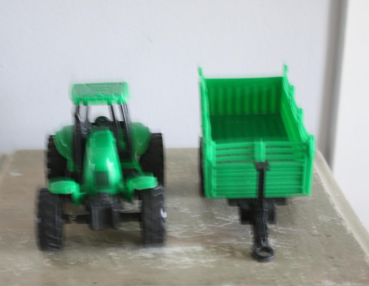 Tractor met aanhanger  speelgoed auto