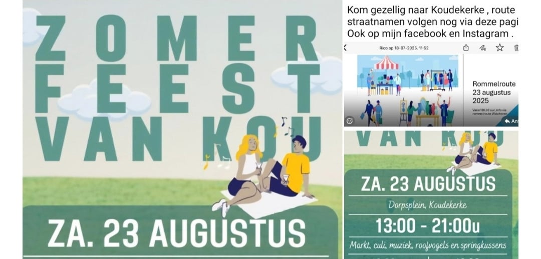 Rommelroute Koudekerke en dag van Kou