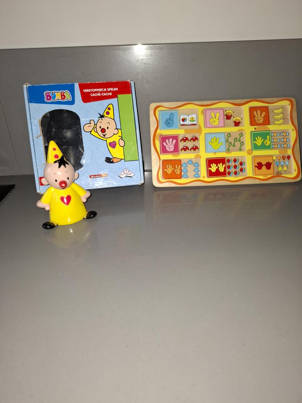 Bumba verstopspel en puzzel